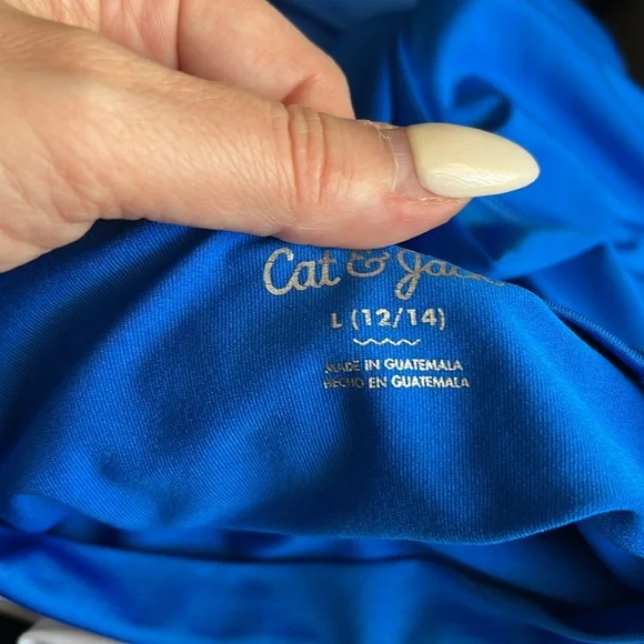 4 top bundle Fortnite 2X black Cat & Jack L 12 14 blue shark 🦈 ocean surf sport - Picture 10 of 12